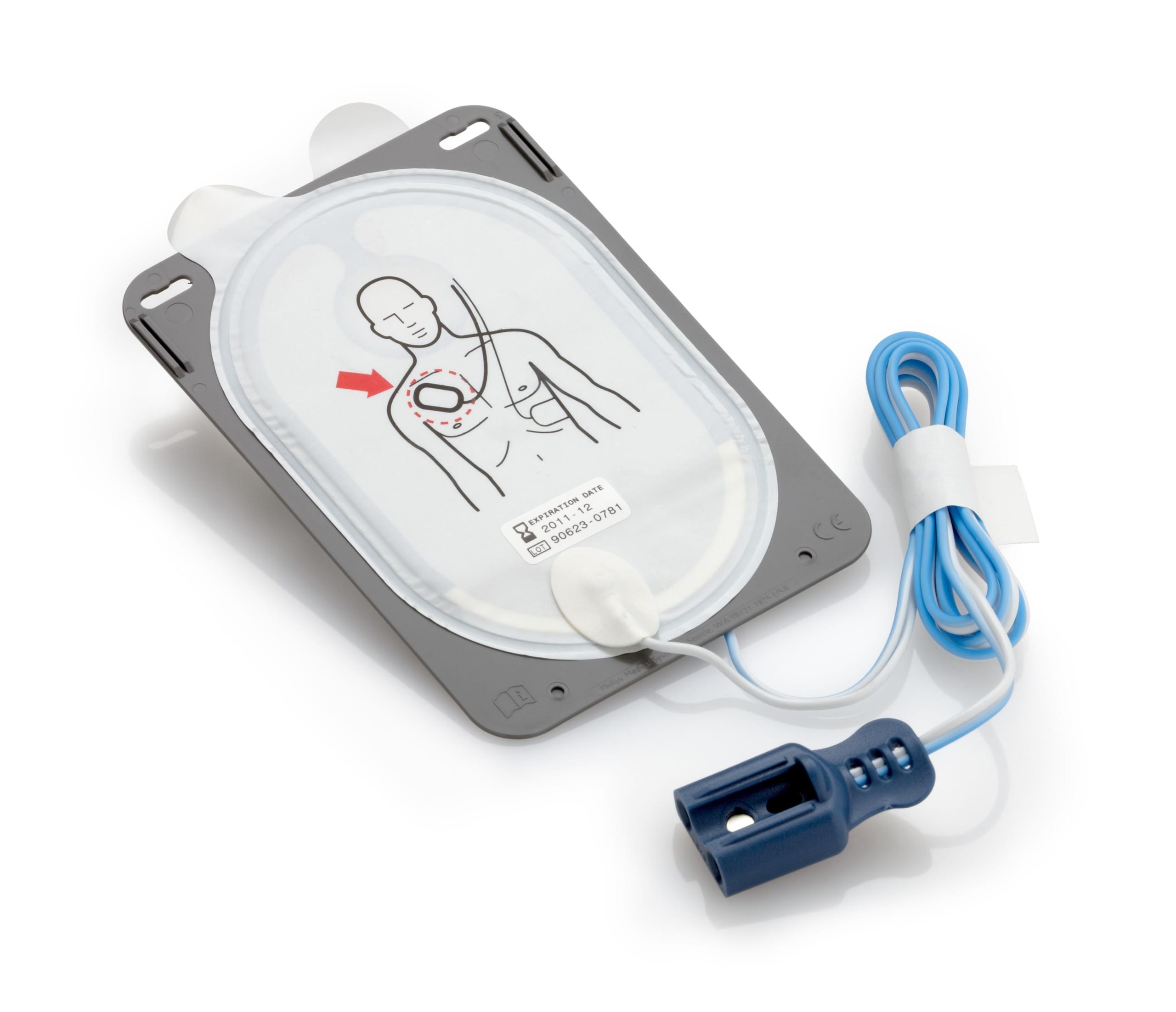 Replacement Phillips SMART Pads II (for the Phillips HeartStart FRx defibrillator)